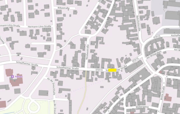 Verkehrsbehinderung Schaafheimer Straße