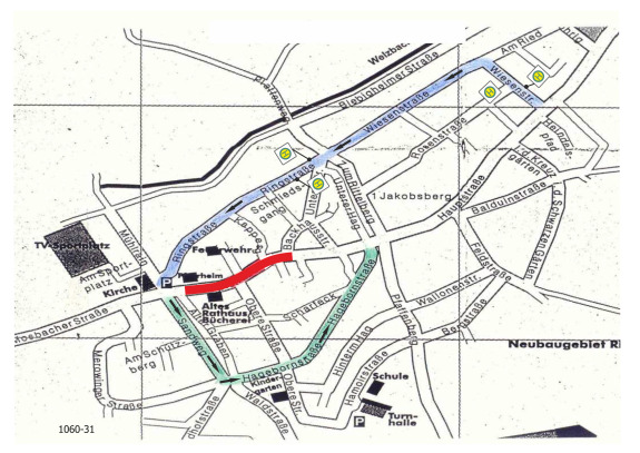 Vollsperrung_Hauptstraße_Kirchweih_Wenigumstadt_Luftbild_Homepage