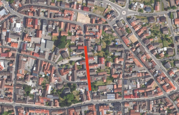 Luftbild_Bekanntmachung_Vollsperrung_Haarstraße