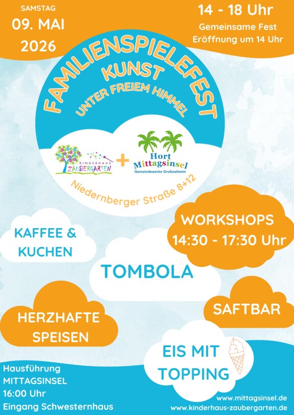 Plakat Familienfest 2026