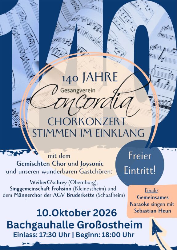 Plakat zum Konzert am 10.10.2026 Plakat zum Konzert am 10.10.2026
