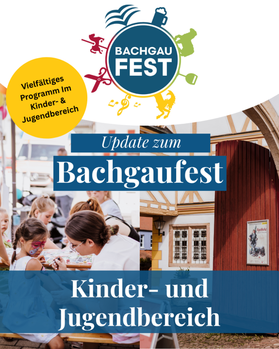 Bachgaufest - Kinder- Jugendbereich