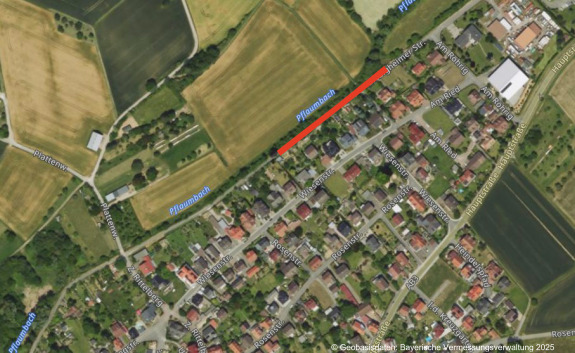 Luftbild_Bekanntmachung_Vollsperrung_Biebigheimer_Straße1