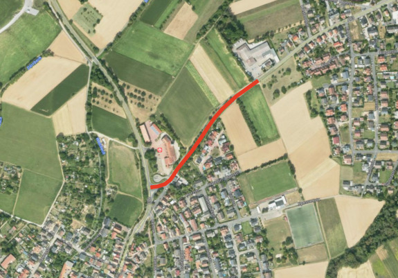 Luftbild_Bekanntmachung_Vollsperrung_Großostheimer_Str_Kreisstraße_AB_3_1
