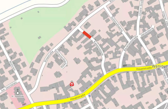 Luftbild_Bekanntmachung_Vollsperrung_Kappesgasse_9