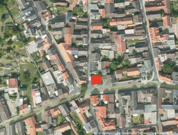 Luftbild_Bekanntmachung_Vollsperrung_Parkplatz_Kornstraße1