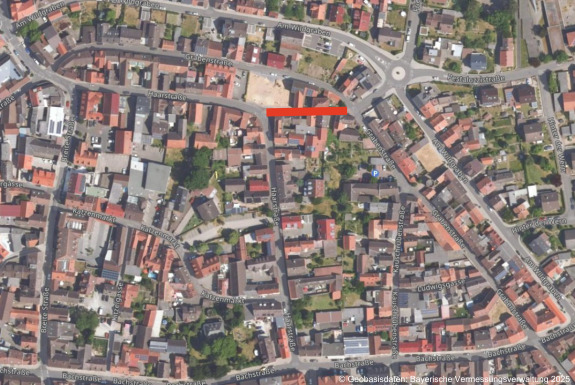 Luftbild_Bekanntmachung_Vollsperrung_Pestalozzistraße