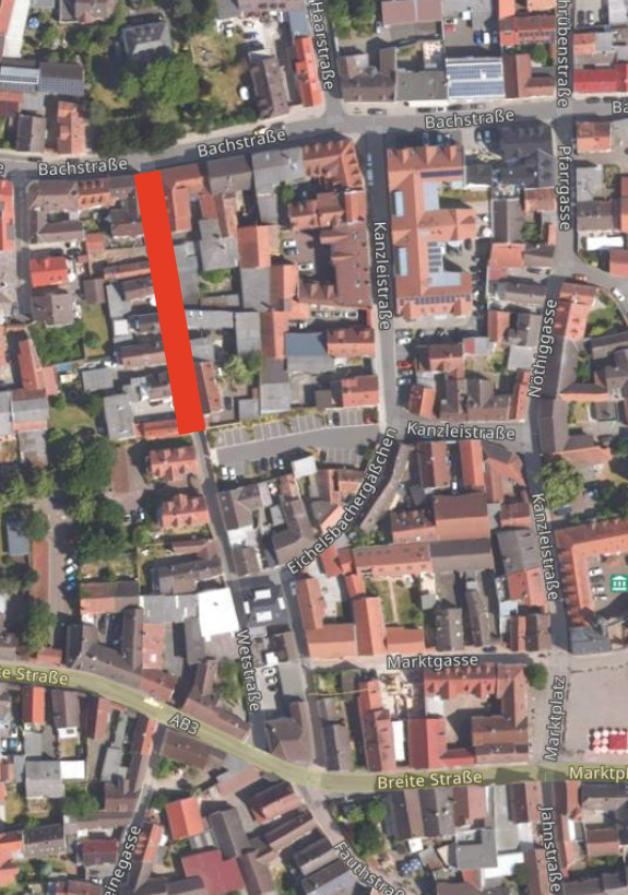 Luftbild_Bekanntmachung_Vollsperrung_Wetstraße
