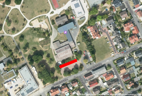 Sperrung Parkplatz Anne-Frank-Grundschule